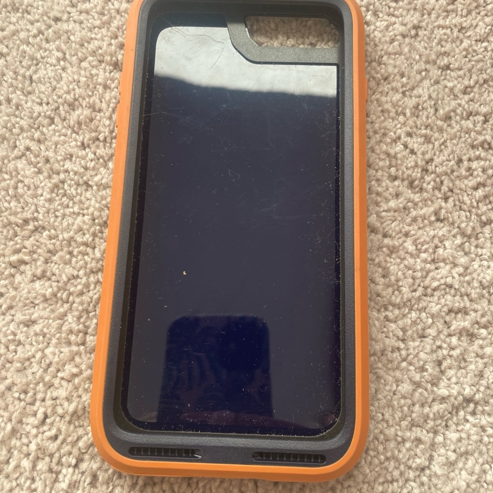OtterBox Black and Orange Phone Case